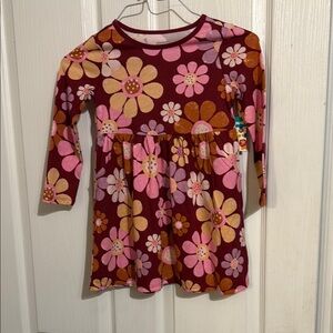 Floral Long Sleeve Dress